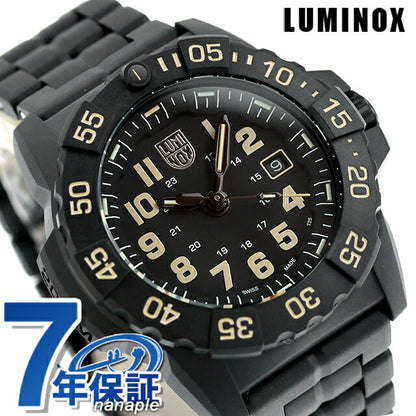 ルミノックス ネイビーシールズ 3500シリーズ クォーツ 電池式 腕時計 ブランド メンズ LUMINOX XS.3510 アナログ ブラック 黒 スイス製 l3510