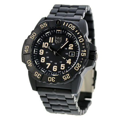 ルミノックス ネイビーシールズ 3500シリーズ クォーツ 電池式 腕時計 ブランド メンズ LUMINOX XS.3510 アナログ ブラック 黒 スイス製 l3510