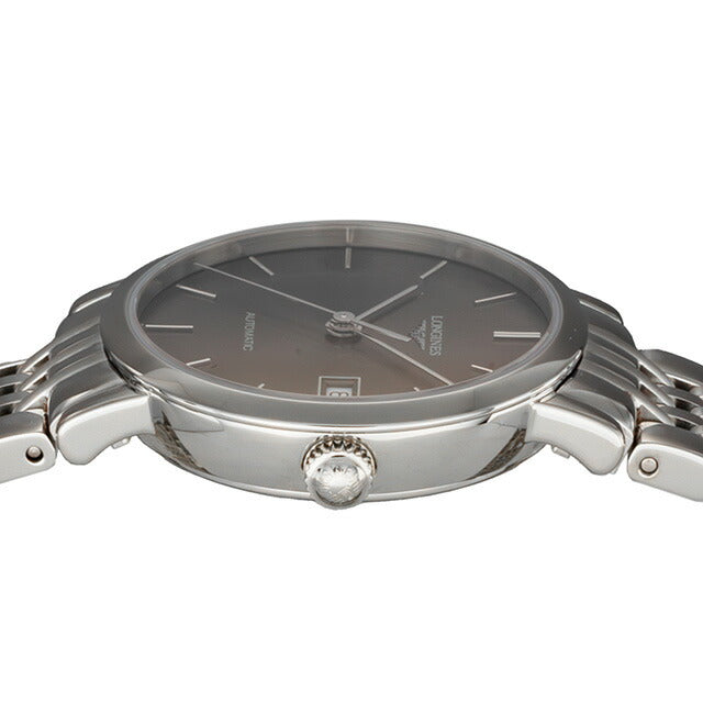 ロンジン エレガント 自動巻き 腕時計 ブランド レディース LONGINES L4.310.4.72.6 アナログ ブラウン スイス製 L4-310-4-72-6
