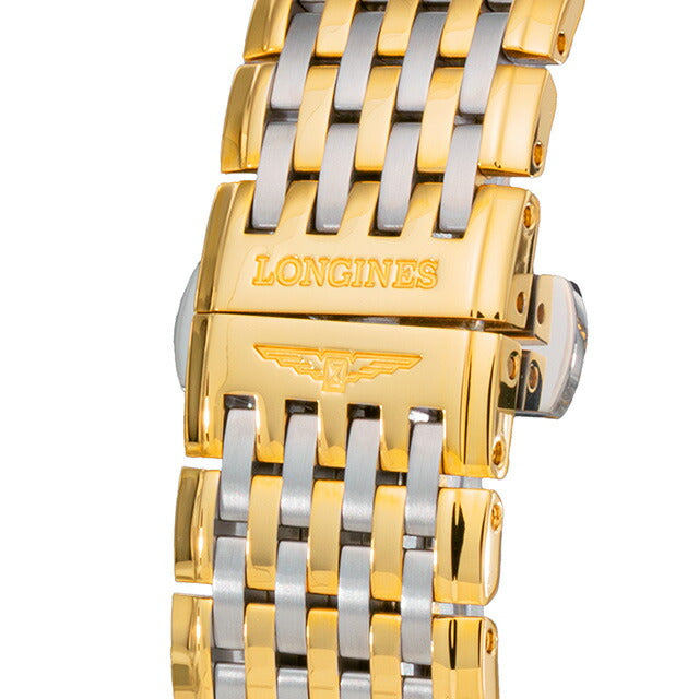 ロンジン グランクラシック クォーツ 電池式 腕時計 ブランド レディース LONGINES L4.709.2.88.7 アナログ ホワイトシェル ゴールド L4-709-2-88-7