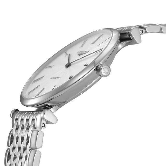 ロンジン グランクラシック 自動巻き 腕時計 ブランド メンズ LONGINES L4.908.4.71.6 アナログ シルバー スイス製 L4-908-4-71-6