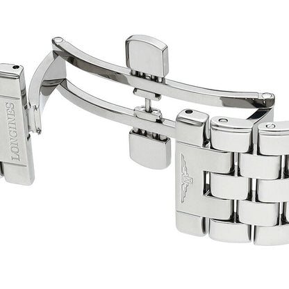 ロンジン フラッグシップ 自動巻き 腕時計 ブランド メンズ LONGINES L4.974.4.52.6 アナログ ブラック 黒 スイス製 L4-974-4-52-6