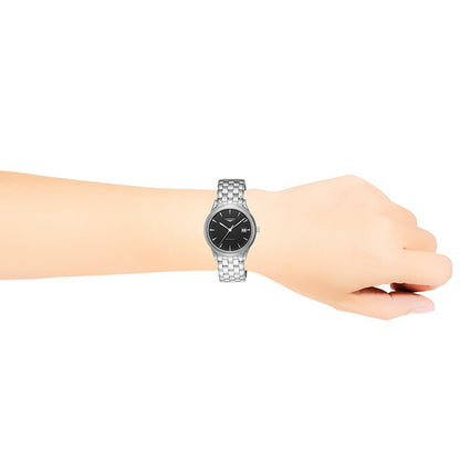 ロンジン フラッグシップ 自動巻き 腕時計 ブランド メンズ LONGINES L4.974.4.52.6 アナログ ブラック 黒 スイス製 L4-974-4-52-6