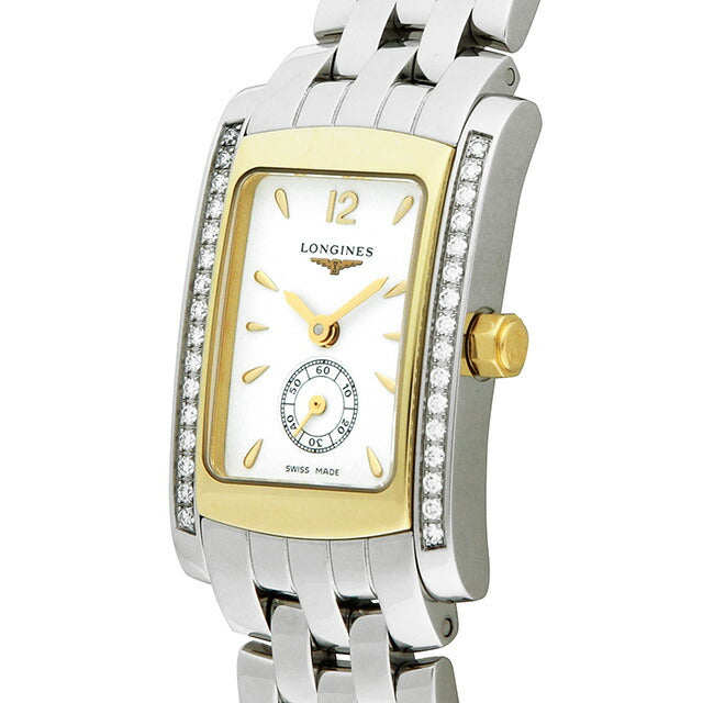 ロンジン ドルチェビータ クォーツ 電池式 腕時計 ブランド レディース LONGINES L5.155.5.29.6 アナログ ホワイト 白 スイス製 L5-155-5-29-6