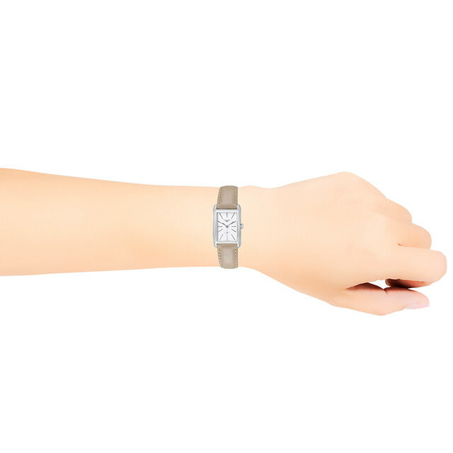 ロンジン ドルチェビータ クォーツ 電池式 腕時計 ブランド レディース LONGINES L5.255.4.11.7 アナログ ホワイト ベージュ 白 スイス製 L5-255-4-11-7