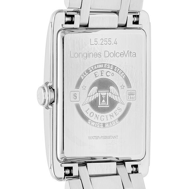 ロンジン ドルチェビータ クォーツ 電池式 腕時計 ブランド レディース LONGINES L5.255.4.16.6 アナログ ホワイト 白 スイス製 L5-255-4-16-6