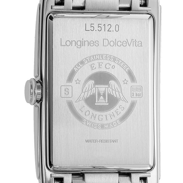 ロンジン ドルチェビータ クォーツ 電池式 腕時計 ブランド レディース LONGINES L5.512.0.57.6 アナログ ブラック 黒 スイス製 L5-512-0-57-6