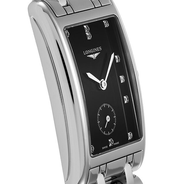 ロンジン ドルチェビータ クォーツ 電池式 腕時計 ブランド レディース LONGINES L5.512.4.57.6 アナログ ブラック 黒 スイス製 L5-512-4-57-6