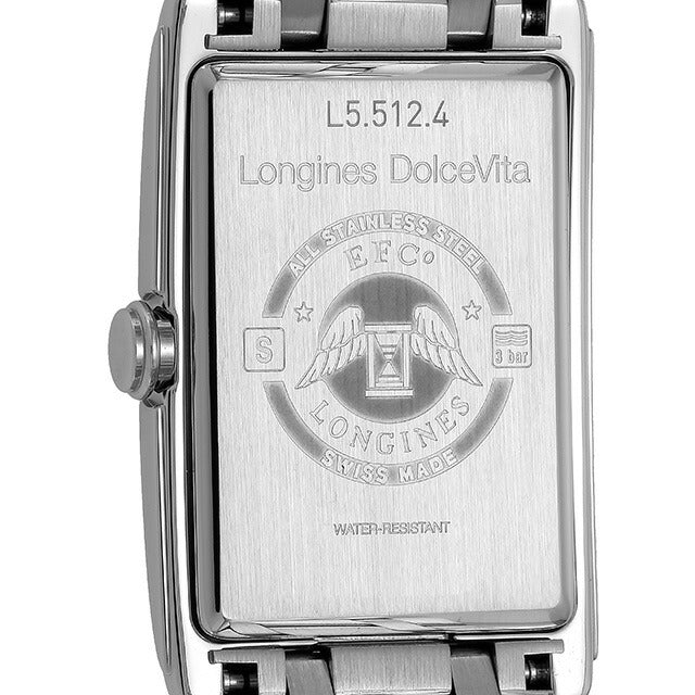 ロンジン ドルチェビータ クォーツ 電池式 腕時計 ブランド レディース LONGINES L5.512.4.57.6 アナログ ブラック 黒 スイス製 L5-512-4-57-6