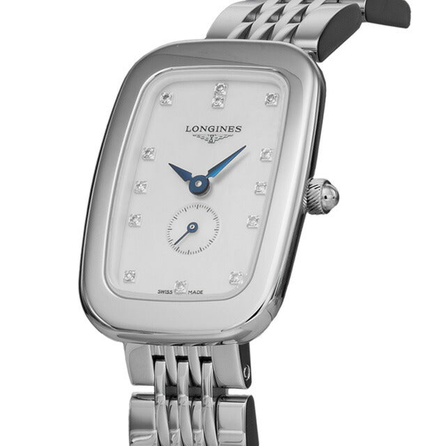 ロンジン イクエストリアン クォーツ 電池式 腕時計 ブランド レディース LONGINES L6.141.4.87.6 アナログ ホワイトシェル 白 スイス製 L6-141-4-87-6