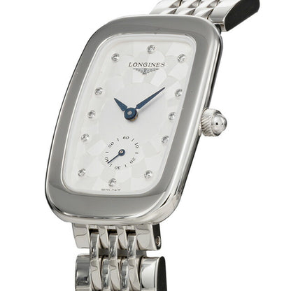 ロンジン イクエストリアン クォーツ 電池式 腕時計 ブランド レディース LONGINES L6.142.4.77.6 アナログ シルバー スイス製 L6-142-4-77-6