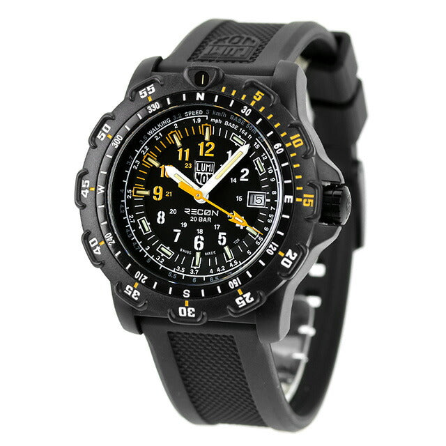 ルミノックス レコン ポイントマン 8820シリーズ 腕時計 ブランド メンズ 替えベルト LUMINOX XL.8825.H.SET アナログ ブラック 黒 スイス製 l8825-H-SET