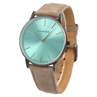 Ellasen Watch Oliver 39mm Model Model Watch品牌LL147777777OTECSTMS TEAL GREIGE