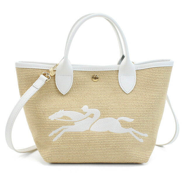 ロンシャン トートバッグ レディース ブランド LONGCHAMP 10144 ベージュ系 ホワイト系 バッグ LON10144021
