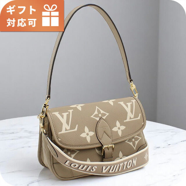ルイヴィトン ショルダーバッグ レディース ブランド LOUIS VUITTON バイカラーモノグラム・アンプラント ディアヌ M46583 ベージュ LOVM46583011