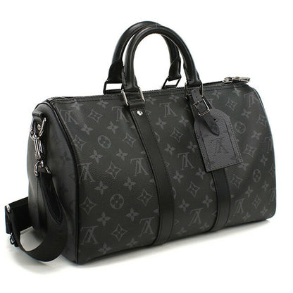 ルイヴィトン ミニボストン メンズ ブランド LOUIS VUITTON エクリプス キーポル・バンドリエール 35 M46655 グレー バッグ LOVM46655011