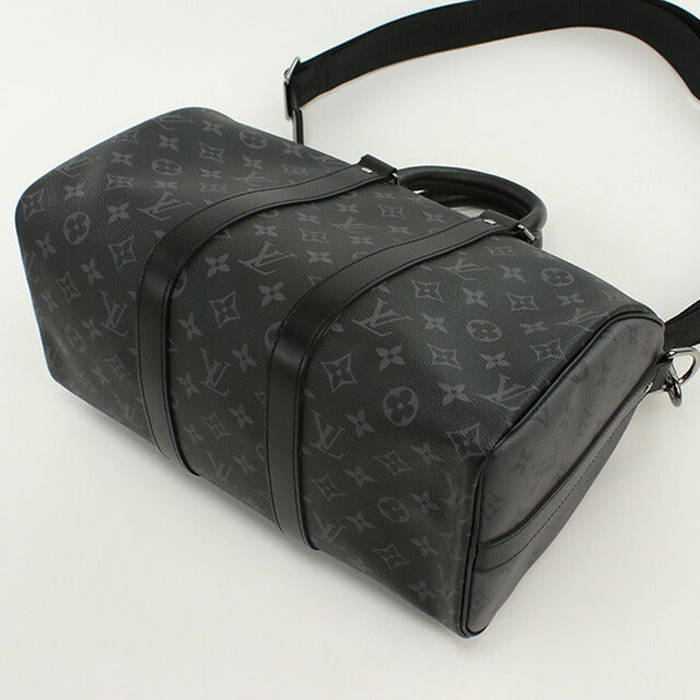 ルイヴィトン ミニボストン メンズ ブランド LOUIS VUITTON エクリプス キーポル・バンドリエール 35 M46655 グレー バッグ LOVM46655011
