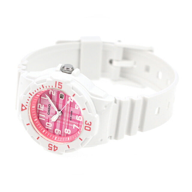 Casio Casio CASIO LRW-200H-4CV Chipkashi Overseas Model Ladies Watch Brand Casio Casio Pink White White White LRW-200H-4CVDF