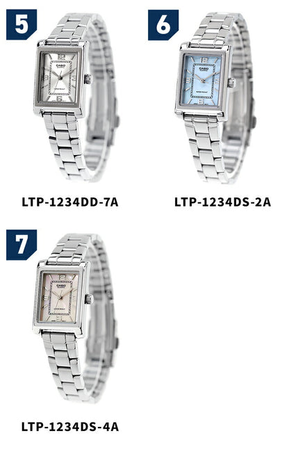カシオ チープカシオ CASIO クォーツ 電池式 LTP-1234DD-DS スタンダード 海外モデル レディース チプカシ 腕時計 ブランド カシオ casio アナログ 選べるモデル LTP-1234DD-DS