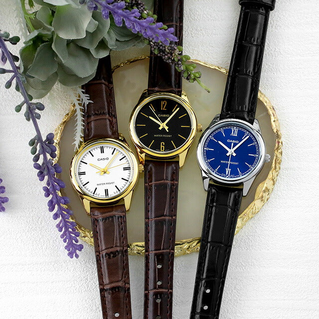 カシオ チープカシオ CASIO クォーツ 電池式 LTP-V005L-GL スタンダード 海外モデル レディース チプカシ 腕時計 ブランド カシオ casio アナログ 選べるモデル LTP-V005L-GL