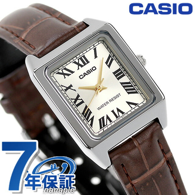 Casio CASIO LTP-V007L-9B Chipkashi Overseas Model Ladies Watch Brand Casio Casio Analog Gold Brown LTP-V007L-9BDF