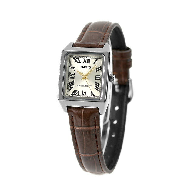 Casio CASIO LTP-V007L-9B Chipkashi Overseas Model Ladies Watch Brand Casio Casio Analog Gold Brown LTP-V007L-9BDF