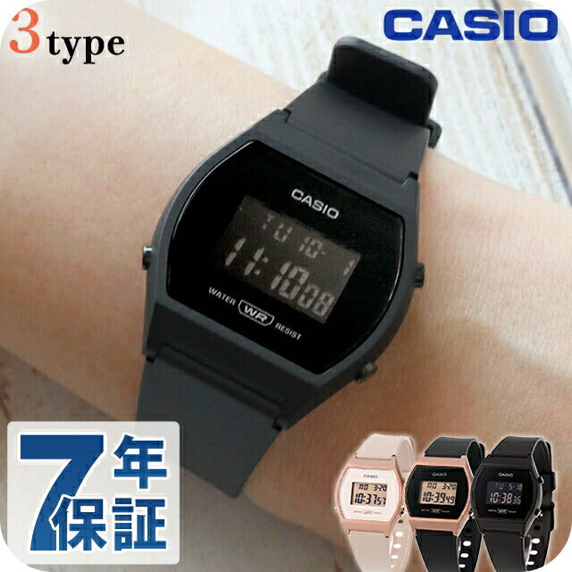 CASIO カシオ クオーツ LW-204 チプカシ ユニセックス 腕時計 カシオ casio デジタル ピンクゴールド ブラック ライトピンクベージュ 黒 選べるモデル 成人祝い プレゼント ギフト LW-204