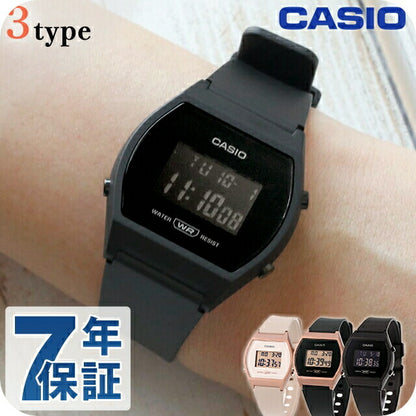 CASIO カシオ クオーツ LW-204 チプカシ ユニセックス 腕時計 カシオ casio デジタル ピンクゴールド ブラック ライトピンクベージュ 黒 選べるモデル 成人祝い プレゼント ギフト LW-204