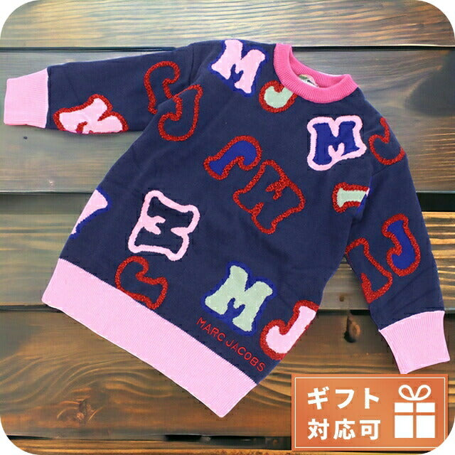 マークジェイコブス ニット ベビー ブランド MARC JACOBS W12428 NAVY ネイビー系 マルチカラー ウェア 選べるモデル MAJW12428A