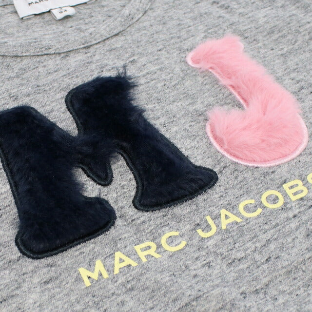 Mark Jacobs T -shirt Baby Brand MARC JACOBS W15623 CHINE GREY Gray Wear Selectable Model MAJW15623A