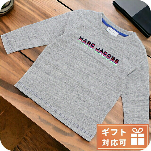 マークジェイコブス 長袖Ｔシャツ ベビー ブランド MARC JACOBS インド W25542 CHINE GREY　グレー系 ウェア 選べるモデル MAJW25542A