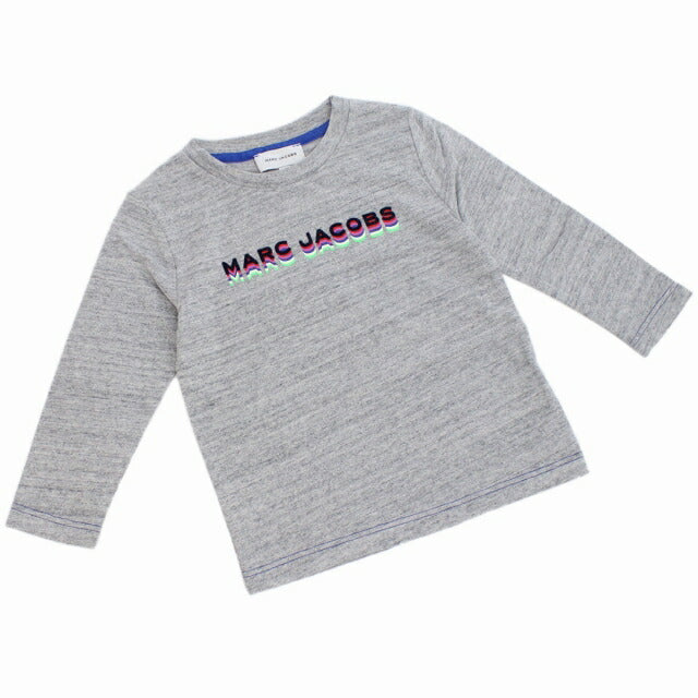 マークジェイコブス 長袖Ｔシャツ ベビー ブランド MARC JACOBS インド W25542 CHINE GREY　グレー系 ウェア 選べるモデル MAJW25542A