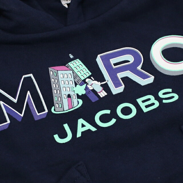 マークジェイコブス パーカー ベビー ブランド MARC JACOBS W25563 NAVY ネイビー系 ウェア 選べるモデル MAJW25563A