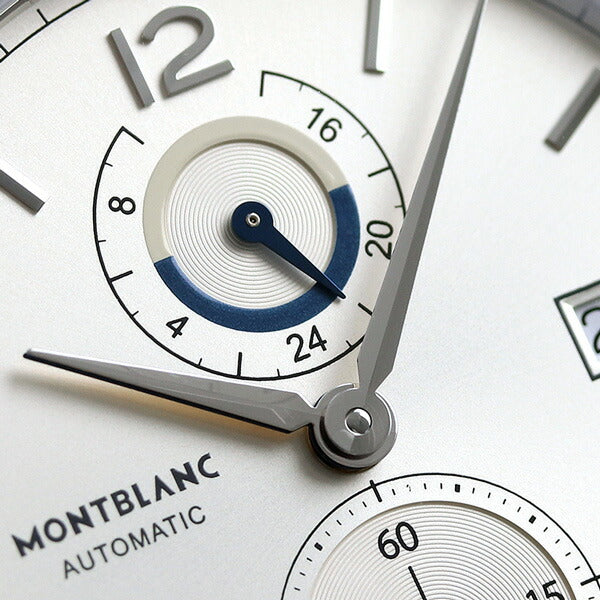 Montblanc Clock Heritage Germetry Dual Time 41.5mm小型第二自动机械男士手表品牌112540 MB112540