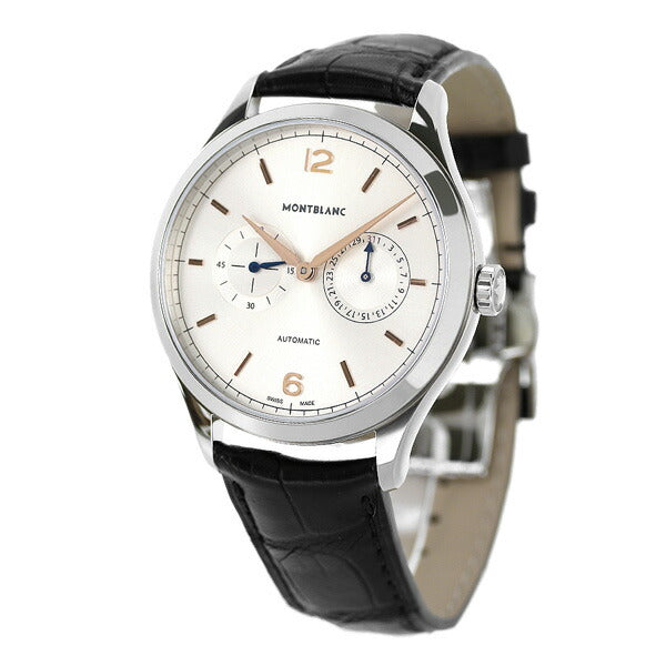 Montblanc Clock Heritage Chronometry Twin Counter Date 40.5mm Small Second Automatic Mechanical Men&