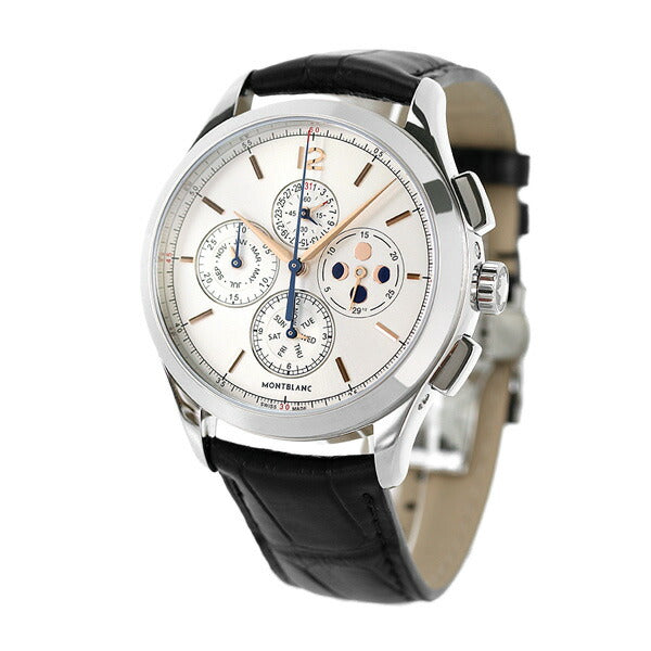 Montblanc Clock Heritage Chronometry Anual Calendar Chronograph Moon Phase 43mm Automatic Mechanical Men&