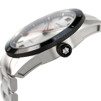 モンブラン 時計 タイムウォーカー 41mm 自動巻き 機械式 メンズ 腕時計 ブランド 116057 シルバー MB116057