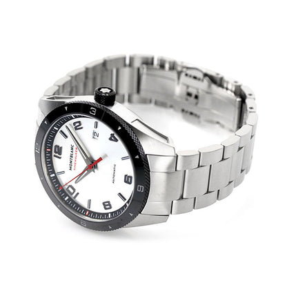 モンブラン 時計 タイムウォーカー 41mm 自動巻き 機械式 メンズ 腕時計 ブランド 116057 シルバー MB116057