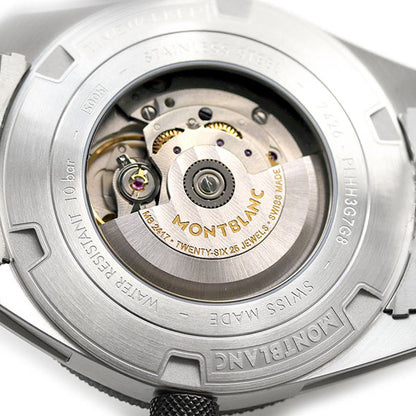 モンブラン 時計 タイムウォーカー 41mm 自動巻き 機械式 メンズ 腕時計 ブランド 116057 シルバー MB116057