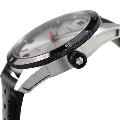モンブラン 時計 タイムウォーカー 41mm 自動巻き 機械式 メンズ 腕時計 ブランド 116058 シルバー ブラック MB116058