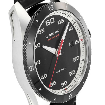 モンブラン タイムウォーカー 自動巻き 腕時計 ブランド メンズ MONTBLANC 116059 アナログ ブラック 黒 スイス製 MB116059