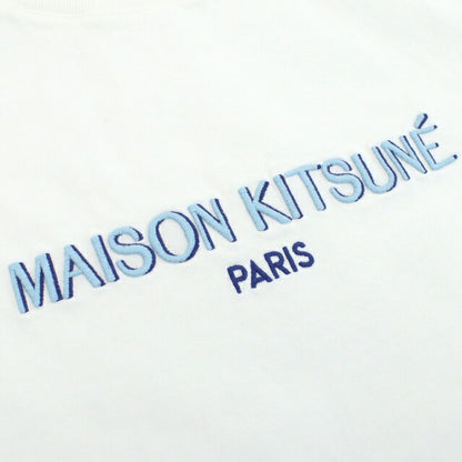 メゾンキツネ 半袖Ｔシャツ メンズ ブランド MAISON KITSUNE ポルトガル KM00119 ホワイト系 ウェア 選べるモデル MKIKM00119A