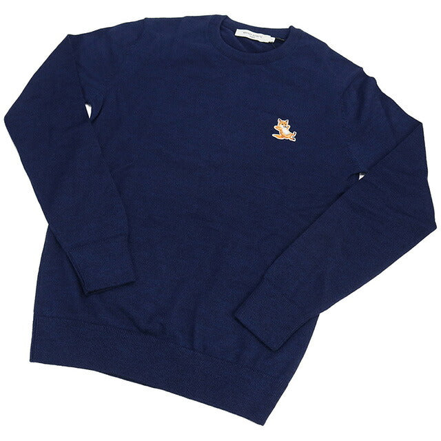 Maison Knit男士品牌Maison Kitsune Morocco KM00501海军杂种海军穿着精选MKIKM00501A