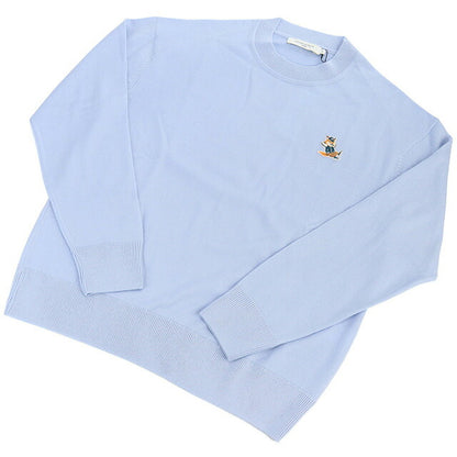 メゾンキツネ ニット メンズ ブランド MAISON KITSUNE モロッコ KM00503 PALE BLUE ブルー系 ウェア 選べるモデル MKIKM00503A