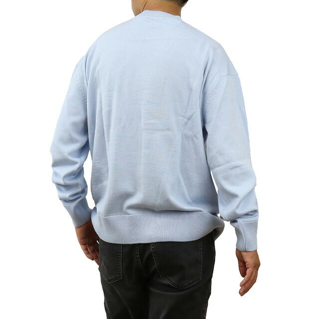 Maison Knit针织男士品牌Maison Kitsune Morocco KM00503淡蓝色磨损选择MKIKM00503A