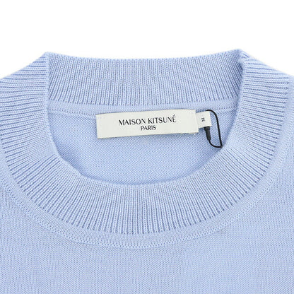 メゾンキツネ ニット メンズ ブランド MAISON KITSUNE モロッコ KM00503 PALE BLUE ブルー系 ウェア 選べるモデル MKIKM00503A