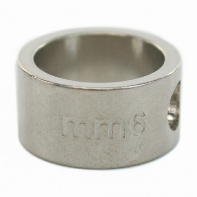 MM Six Ring Unisex Brand MM6 Italy SM7UQ0022 Silver Accessories Select MM6SM7UQ0022A