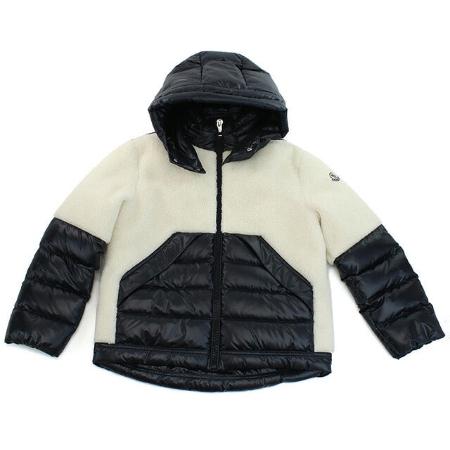 Moncler夹克儿童品牌Moncler Italy 1A00056黑色白色磨损选择Mon1a00056a