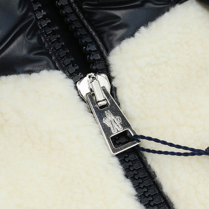 Moncler夹克儿童品牌Moncler Italy 1A00056黑色白色磨损选择Mon1a00056a