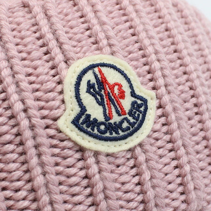 モンクレール ニットキャップ レディース ブランド MONCLER イタリア 3B00048 ピンク系 帽子 選べるモデル MON3B00048A